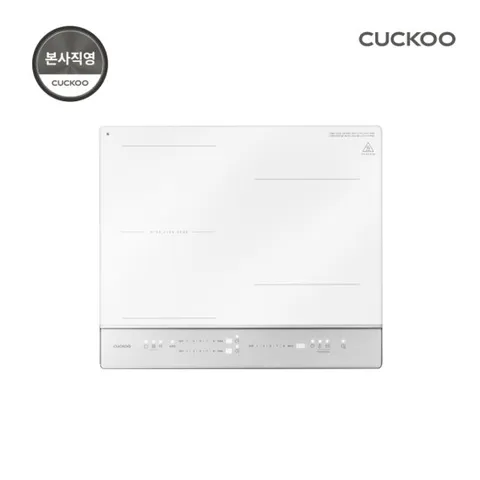 쿠쿠 3구 화이트 인덕션 실버 CIR-E301FW