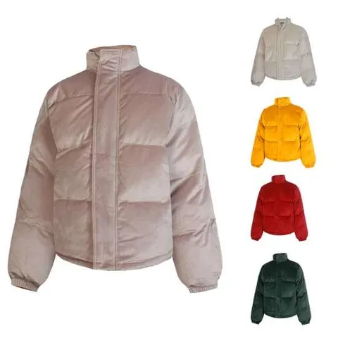 [필골드] 벨벳 데일리 웰론 숏패딩점퍼 SL517