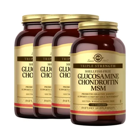 [솔가] 트리플 스트랭스 글루코사민 콘드로이틴 MSM 120정 x4