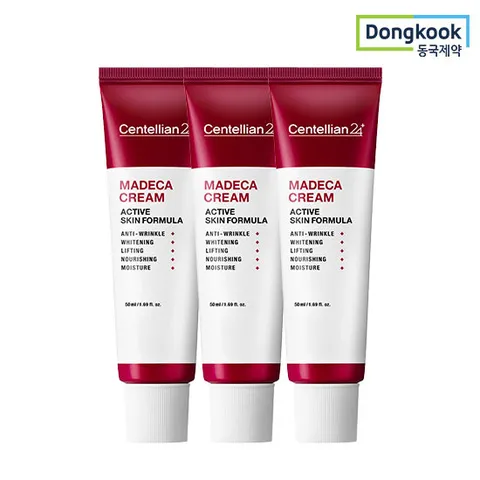 센텔리안24 마데카크림5 액티브 스킨포뮬러 50ml 3개+1ml 5매