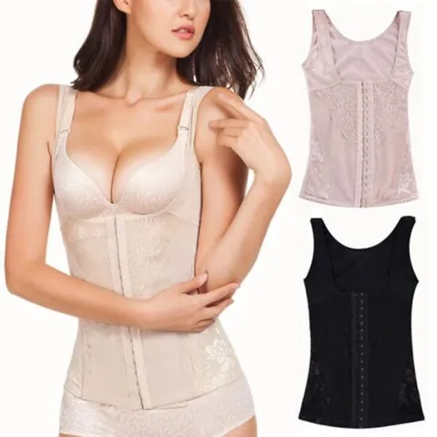 여자 여성 뱃살 상체 압박 보정 속옷 코르셋 쉐이퍼