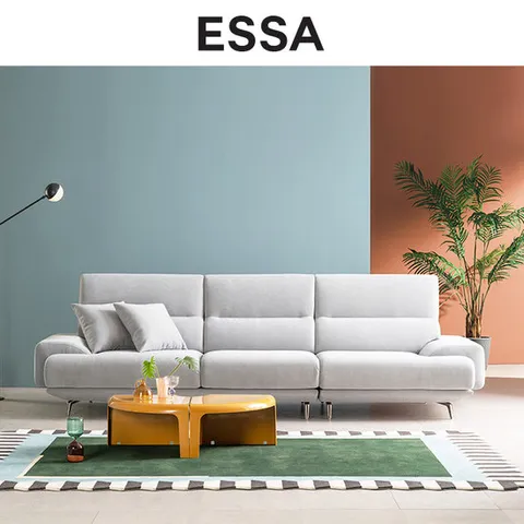 [에싸] 크레마 4인 카시미라 패브릭 소파