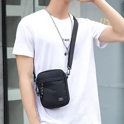 메신저가방 남자 스퀘어 미니백 소지품 가방 학생 스마트폰가방