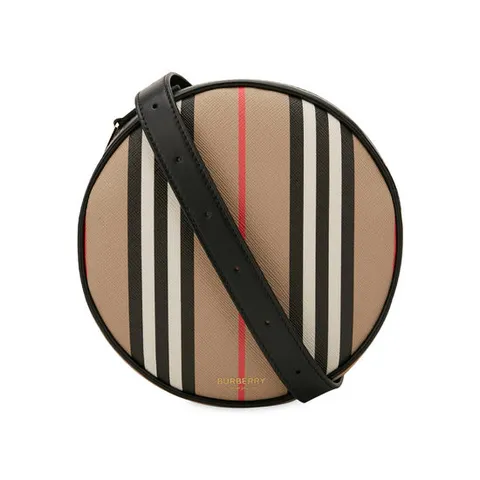버버리 여성 스트라이프 아카이브 베이지 크로스백