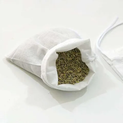 순면주머니 소 17x20cm 찜주머니 면보 면포 거름망