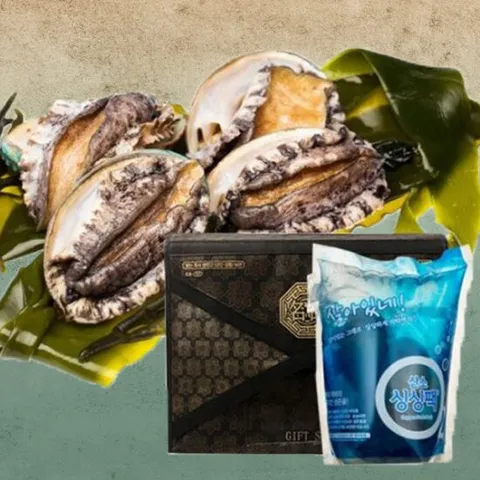 Fresh 명절 설날 추석 선물세트 알뜰 완도 활전복세트 1kg 13-15미 손질칼1개 산소팩+아이스박스+부직포가방