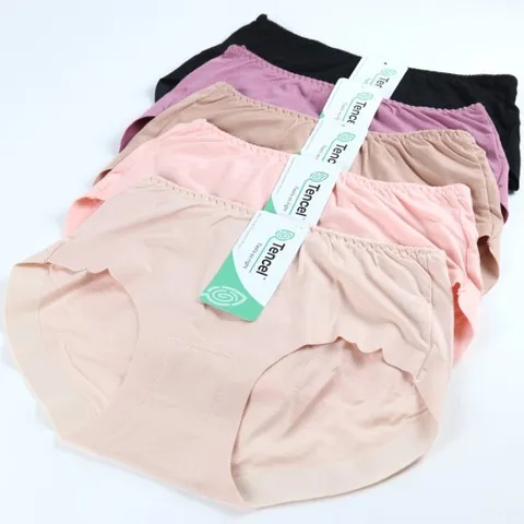 텐셀 심리스 누디 노라인 헴 팬티 빅사이즈