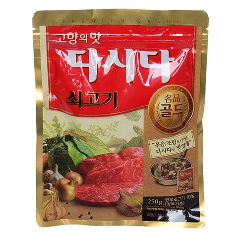 [ 현대백화점 ]다시다 명품 쇠고기 골드 250g