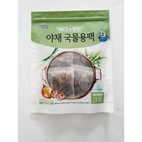 [ 롯데백화점 ][바다원]야채 국물용팩(300g)