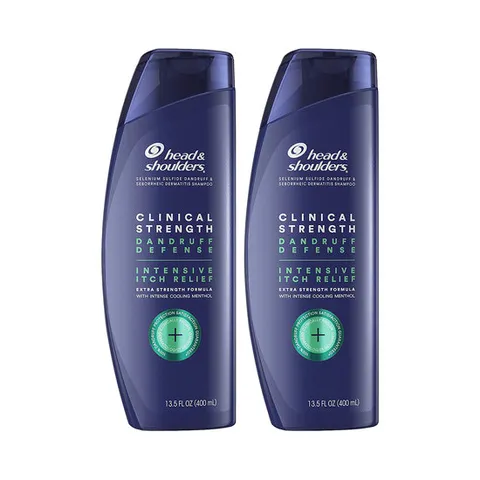 2병세트 헤드앤숄더 클리니컬 스트렝스 샴푸 초록병 400ml