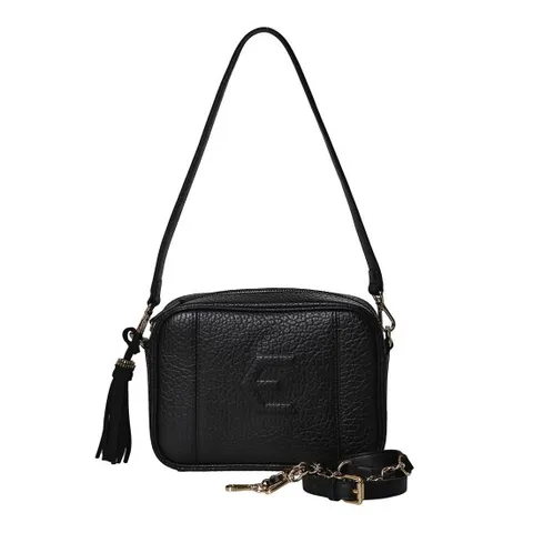 [ 롯데백화점 ][에스콰이아]신상 모던 볼륨 세미 캐주얼 벨 숄더 크로스 카메라백 ECBFHB657BK