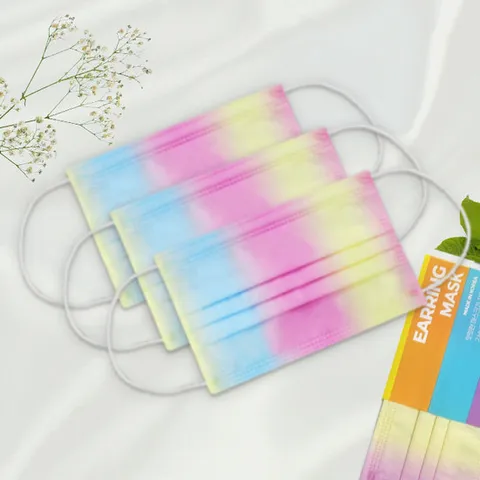 [50매입] 갓쉴드 무지개 제니 레인보우 마스크 / 소형,중형,대형