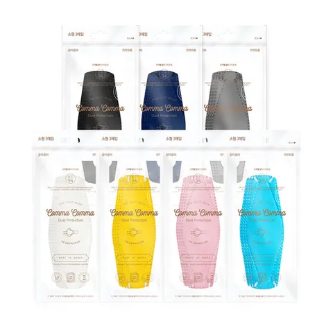 [꼼마꼼마] 어린이마스크 KF94 소형 3매X10set (30매)