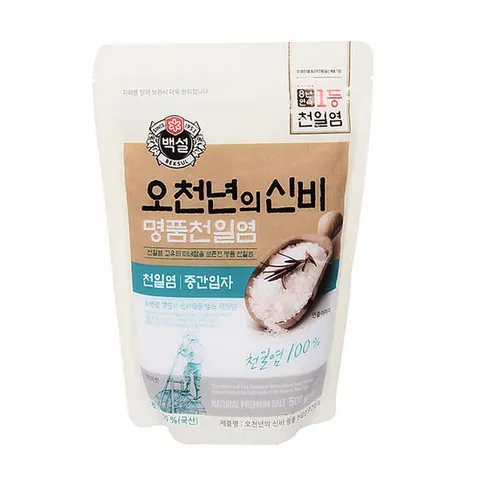 [ 현대백화점 ]오천년의 신비 명품천일염(중간입자) 500g