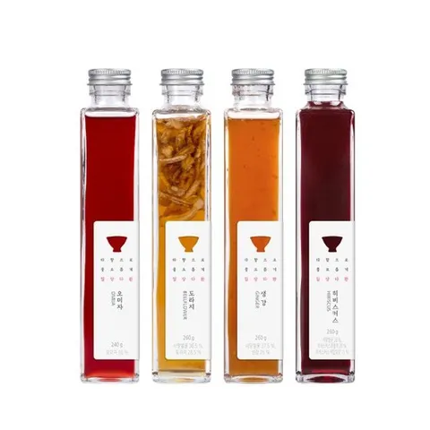 [ 롯데백화점 ][쌍계명차]일상다완 허니플라워 미니 청 오미자 도라지 생강 히비스커스 4종 택1