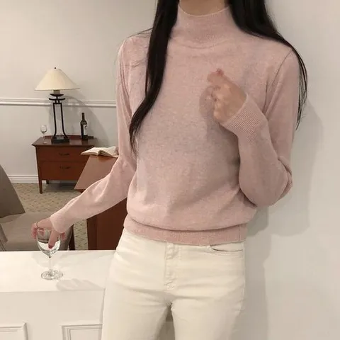 [10color/색감예쁨 ] 반목 알파카 겨울 니트_체리체리