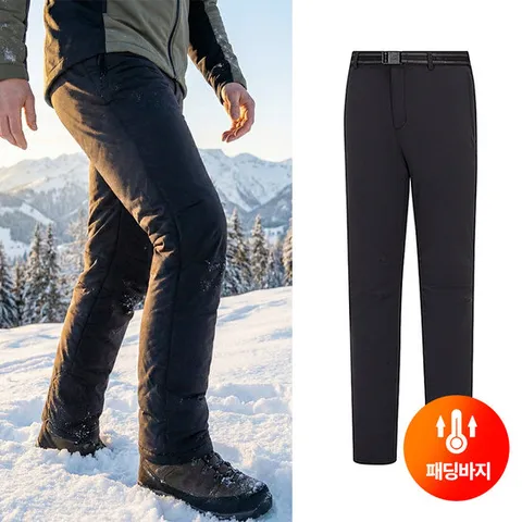 콜핑 남성 겨울 웰론 방한 패딩바지