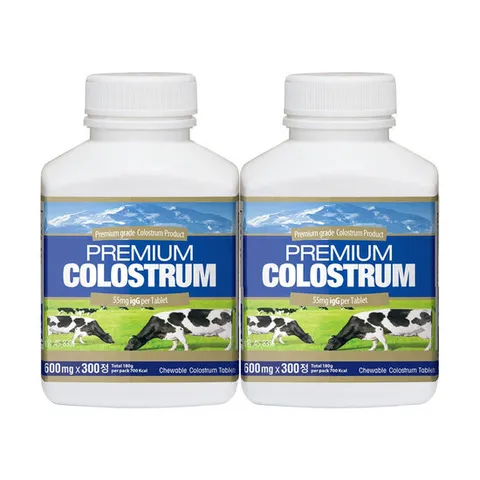 [ 롯데백화점 ][통라이프][통라이프] 뉴질랜드 프리미엄 초유 (600mgx300정) 2병