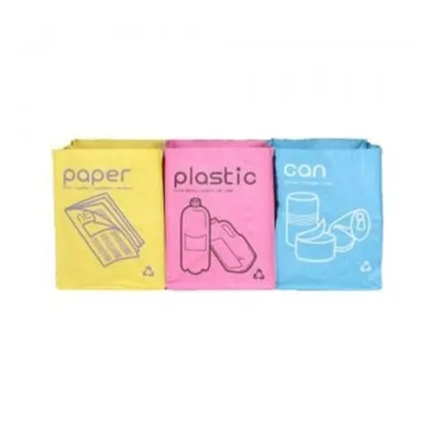 RT 분리수거함 가정용 분리수거대 재활용 쓰레기통 3종