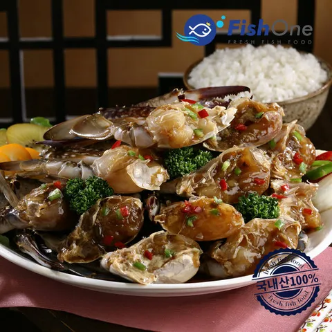 [피시원] 국내산 알배기 간장꽃게장 500gx3팩