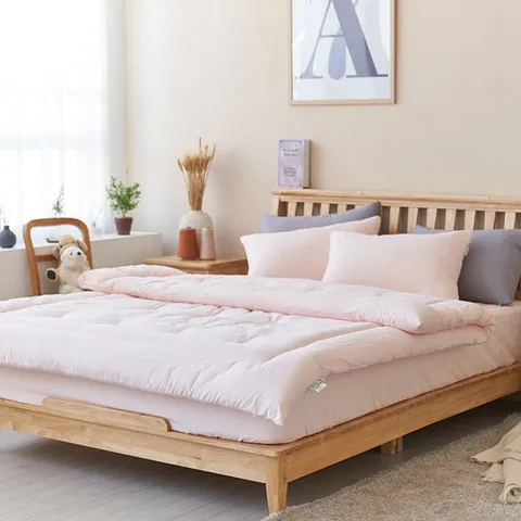 [류금숙침구] 모던 호텔 항균실키케어 차렵이불 베개커버 패드세트(K)