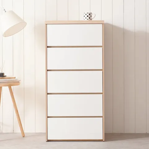 베샤 높은 옷 서랍 침실 수납 드레스룸 600 5단 서랍장 (착불)