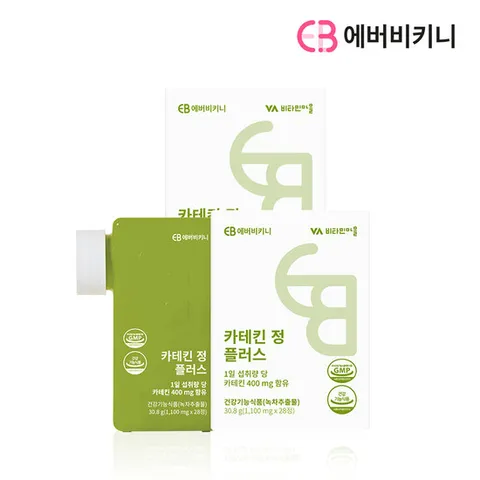 에버비키니 카테킨 정 플러스 1100 mg 2박스 총56정 8주분