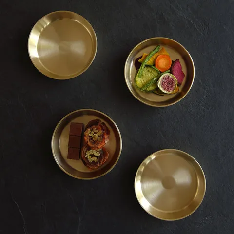 놋담 방짜유기 모던찬기 4P