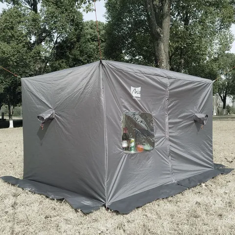 컴팩트 웜 쉘터 4~6인용 겨울등산쉘터 보온 방풍