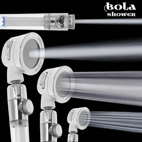 볼라 플러 스 샤워기+필터 11개 수압상승  헤드