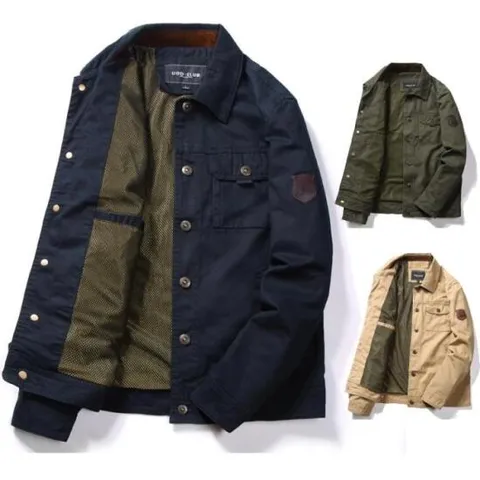 빈티지 유럽풍 빅사이즈 남성 복고 자켓 코트 셔츠 남방