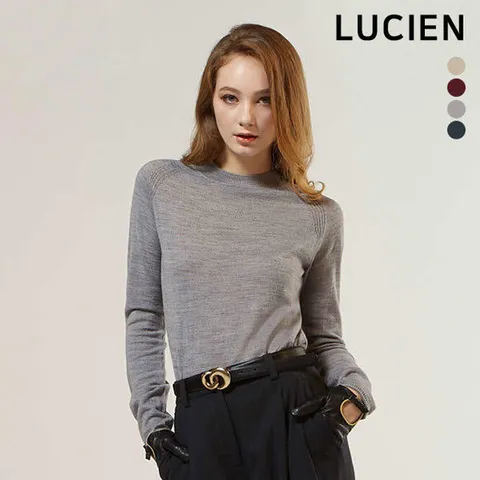 [루시앙]루시앙 울 블렌디드 니트 4종 택1