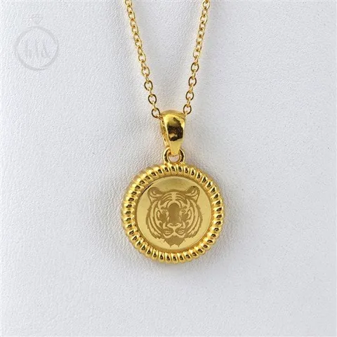 [가앤] 24k순금 호랑이 코인 목걸이 메달 펜던트 3.75g