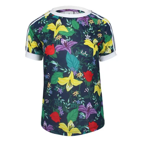 아디다스 오리지널 여성 그래픽 반팔 티셔츠 - ED6585