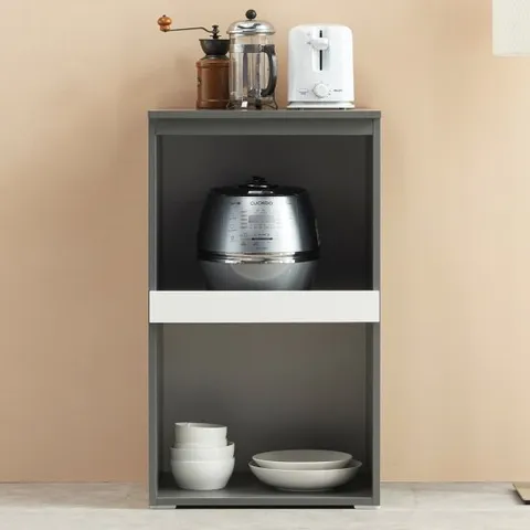 히트 오픈 전자렌지대 선반 수납장 밥솥 다이 800 (착불)