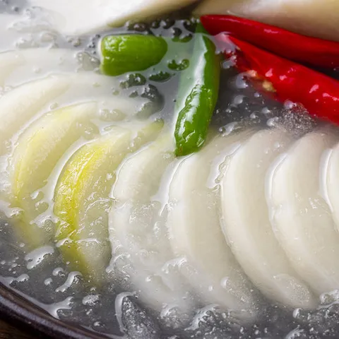 국내산 100% 전라도식 천수무 동치미 5kg