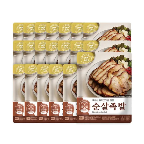 [다신샵] 건강한 1인간편식 성수동905 순살족발 20팩