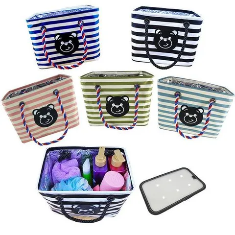 뷰레이터닷컴 곰돌이(S) 물빠지는 목욕가방 스파백