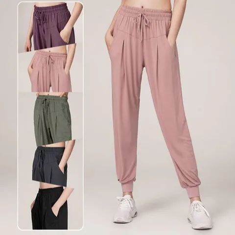 요가바지 스판 조거팬츠 4size 요가복 필라테스복 프리미엄 홈웨어 츄리닝 트레이닝 바지 팬츠