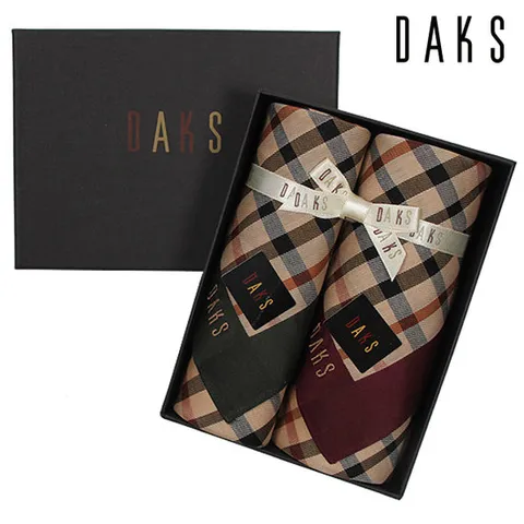 [ 롯데백화점 ][닥스(손수건)]손수건 2매세트 1번