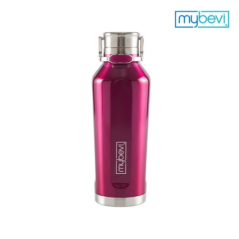 마이베비_콰트로캔틴(캐리핸들)_390ml_13oz_퓨시아_보온보냉병