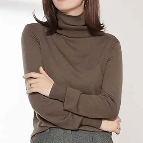 야미니트 비스코스 울 블렌디드 터틀넥 4종