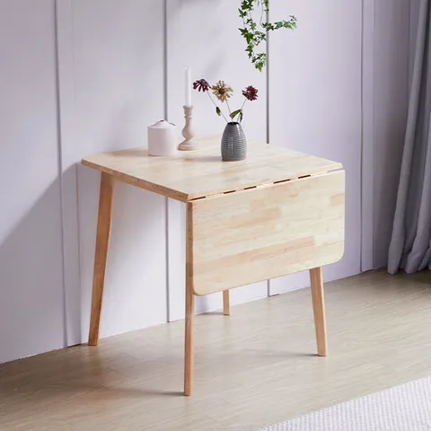 베스트리빙 공간활용 캔버라 드롭리프 사각 확장형 테이블/식탁 단품