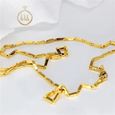 [가앤] 24k순금 대나무 체인 목걸이남녀공용 18.75g