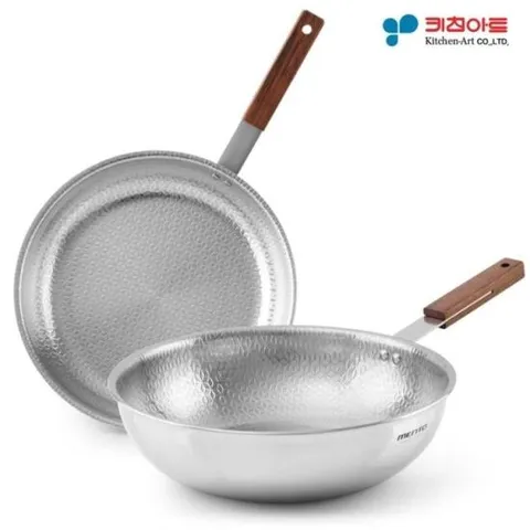 [마물샵] 키친아트 통5중 스텐 인덕션 프라이팬 18CM 20CM