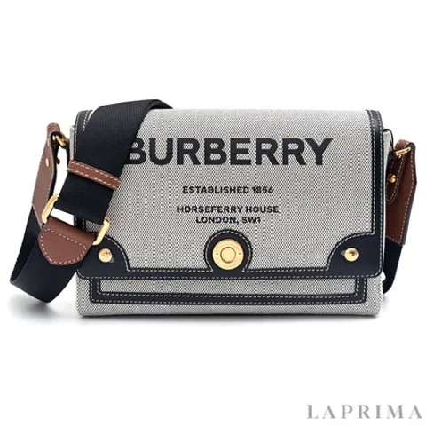 [버버리] 호스페리 프린트 캔버스 노트 크로스바디백 8039863