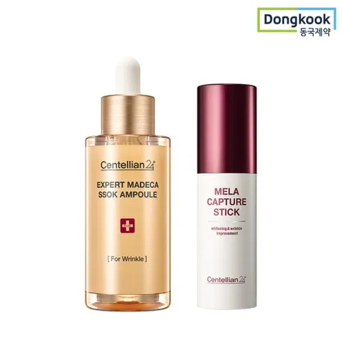 엑스퍼트 마데카 쏙 앰플 38ml+마데카 멜라캡처스틱 10g