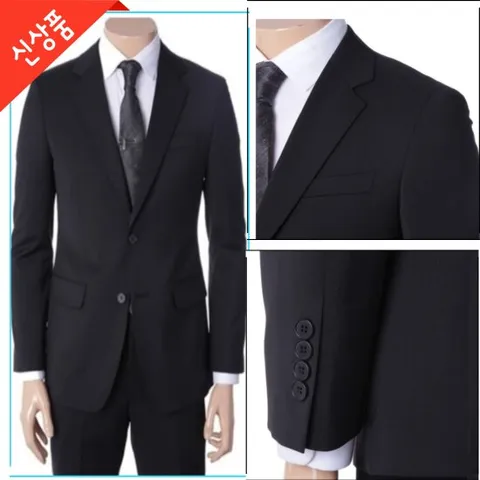 [ 롯데백화점 ][레노마캐주얼]SS 25년신상 스판좋은 3계절용 네이비 정장 RRAISJ82AJJON re3070