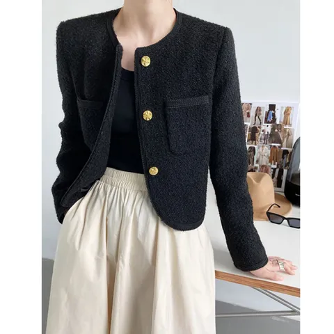 [웬디]고급 분위기 버클 자켓 JK11560