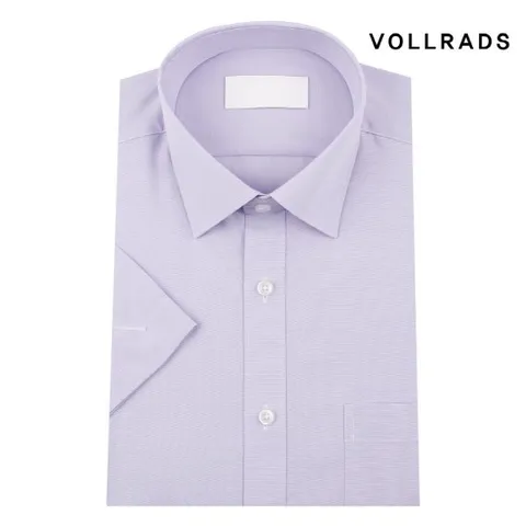 폴라츠VOLLRADS S/S반팔바이올렛솔리드 일반핏남방셔츠GSVD308GS